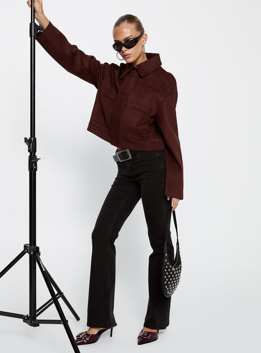 Bethany Low Rise Bootleg Jeans Washed Black
