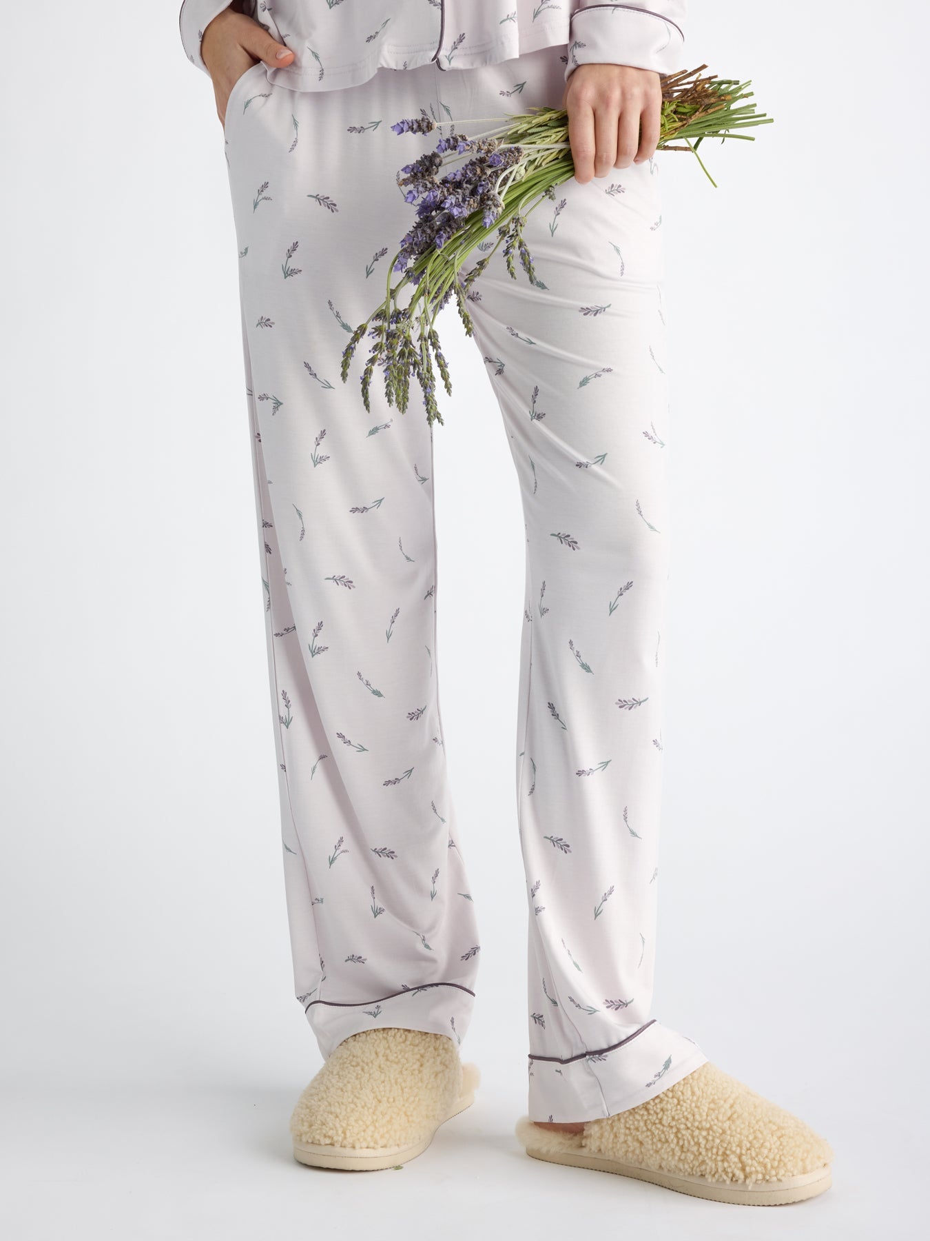 Women's Bamboo Stretch-Knit Long Sleeve Pajama Set - Last Chance
