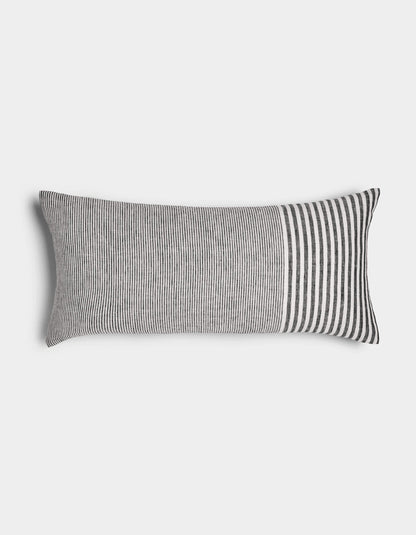 Striped Linen Throw Pillow