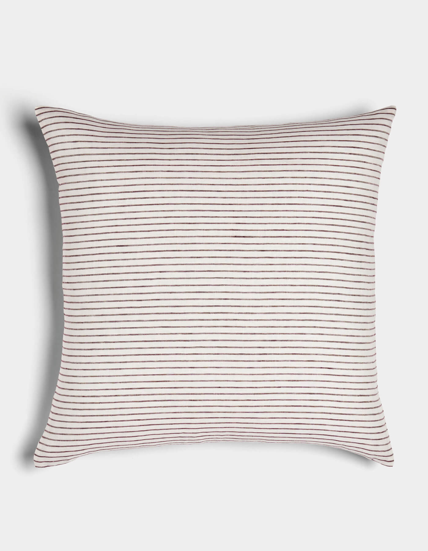 Striped Linen Throw Pillow