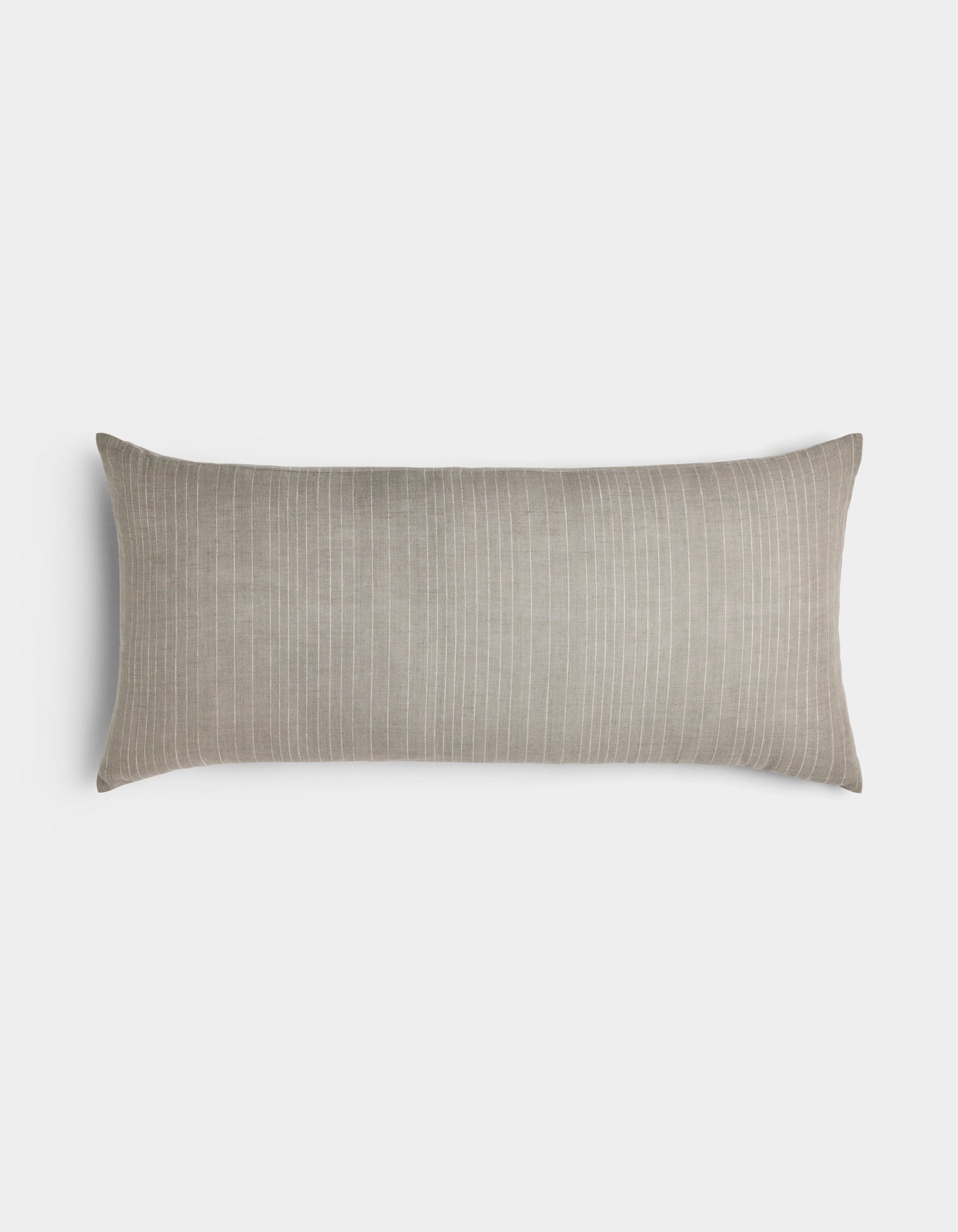 Striped Linen Throw Pillow