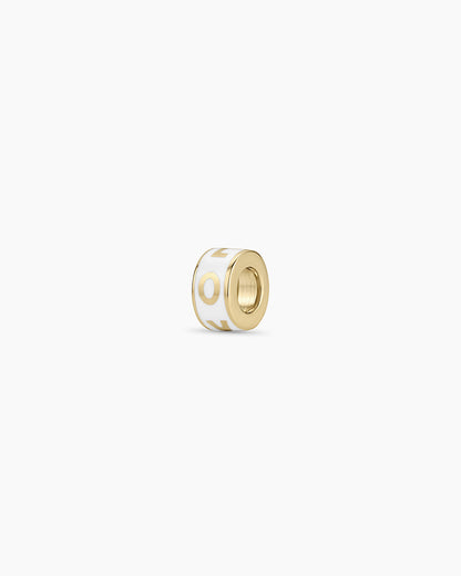 14K Gold Love Halo Charm