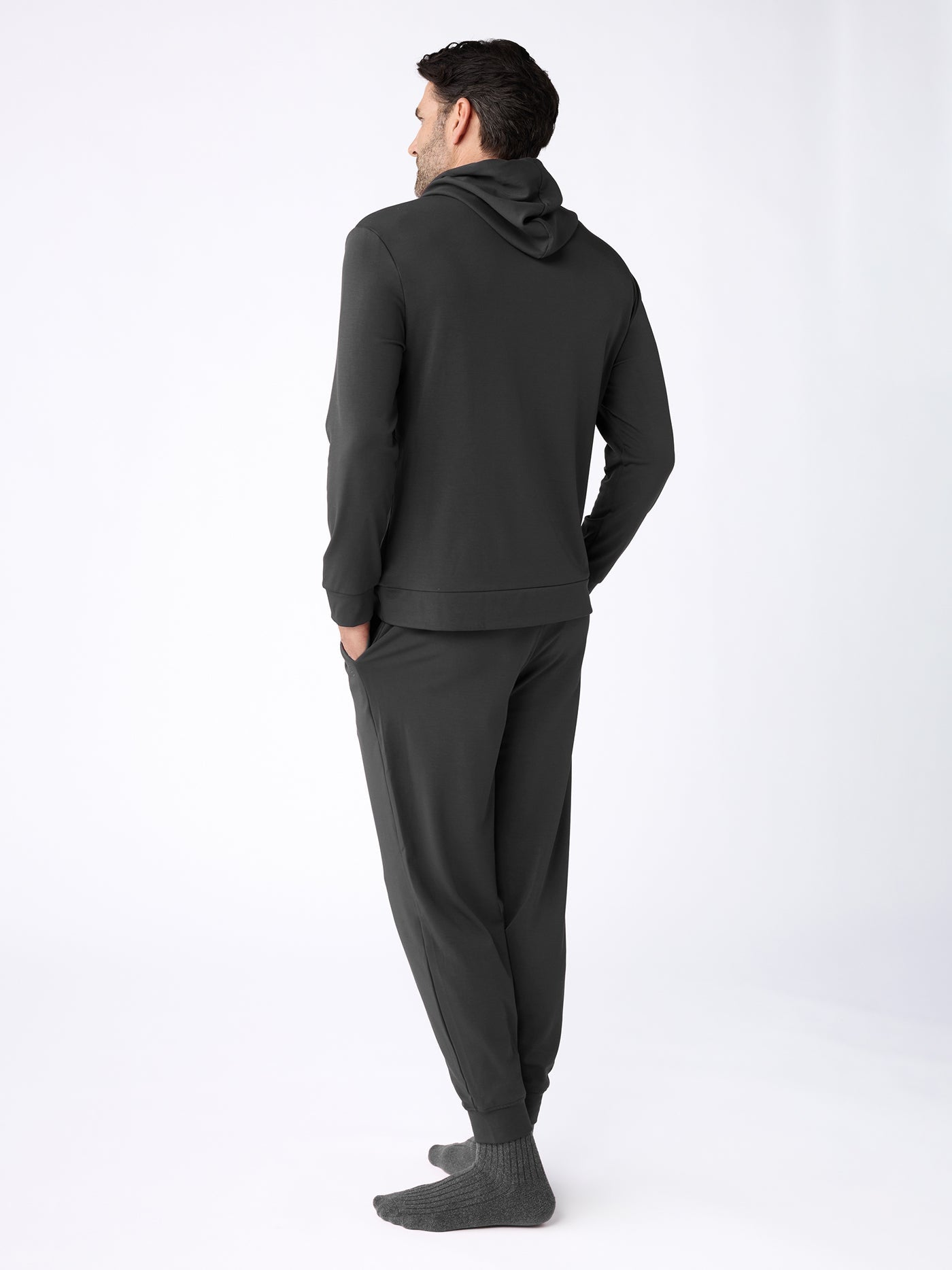 Men's Brushed Bamboo Hoodie & Jogger Set