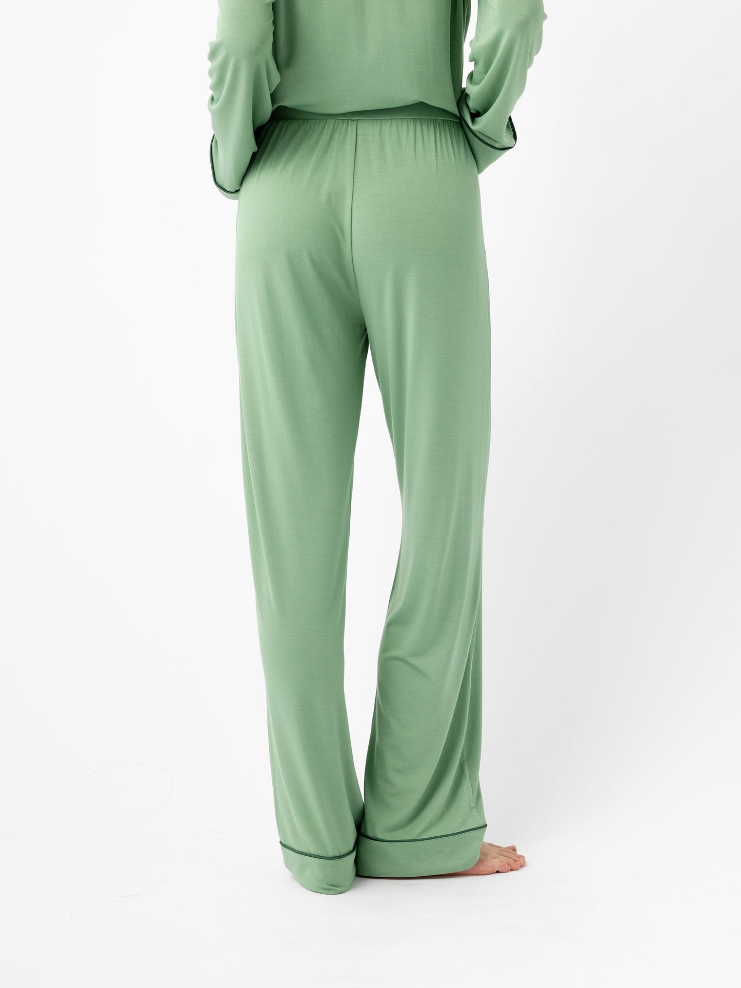 Women's Bamboo Stretch-Knit Long Sleeve Pajama Set - Last Chance