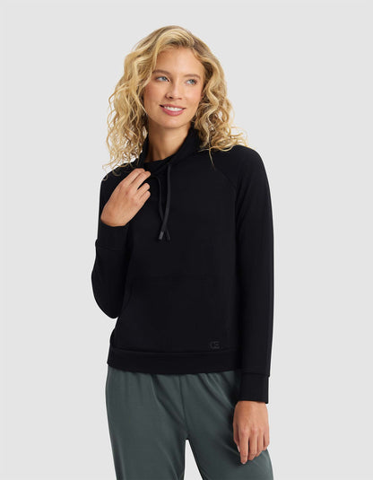Women's Brushed Bamboo Mock Neck
