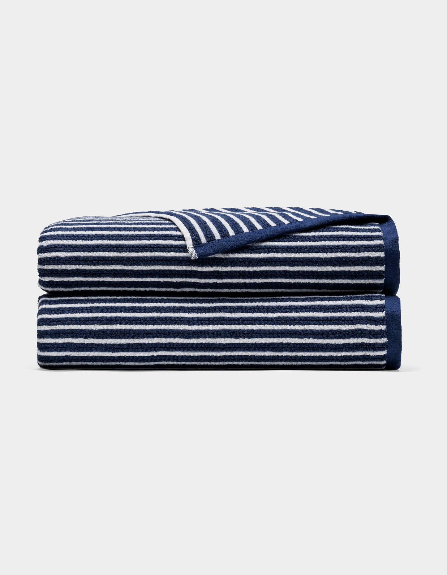 Ribbed Terry Bath Sheets