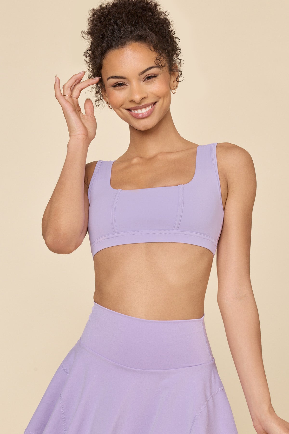 Corset Bra - Digital Lavender