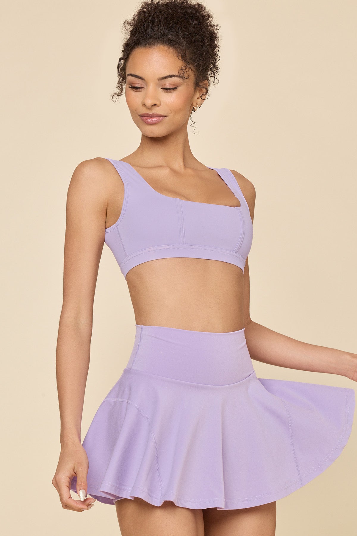 Corset Bra - Digital Lavender