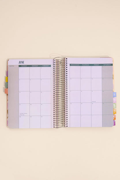 2026 Fit Planner + Stickers - Black Metallic