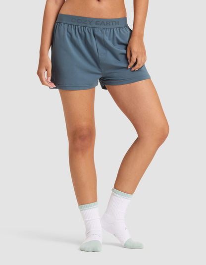 Women's First Layer Pajama Soft Bra & Boxer Short Set