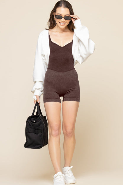 Hey Shorty Seamless Shortsie - French Roast