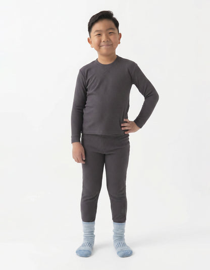 Children's Bamboo Waffle Knit Base Layer Set - Last Chance