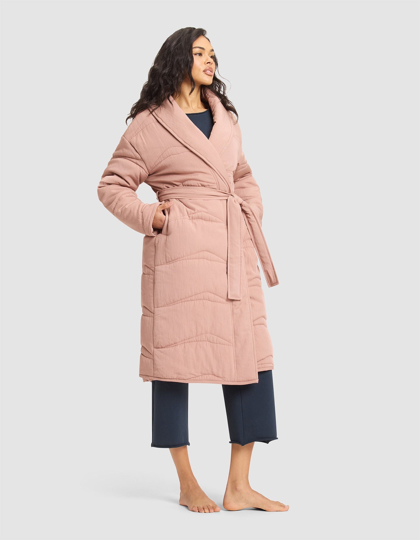 Women's Quilted House Coat - Last Chance