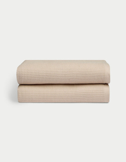 Waffle Bath Towels