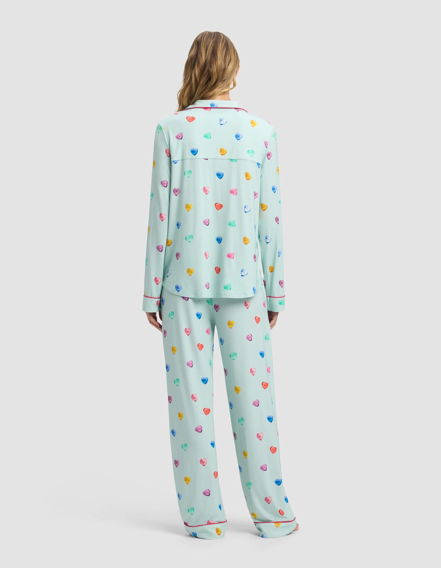 Women's Bamboo Stretch-Knit Long Sleeve Pajama Set - Last Chance