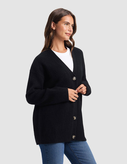 Oversized Sunday Cashmere Cardigan - Last Chance