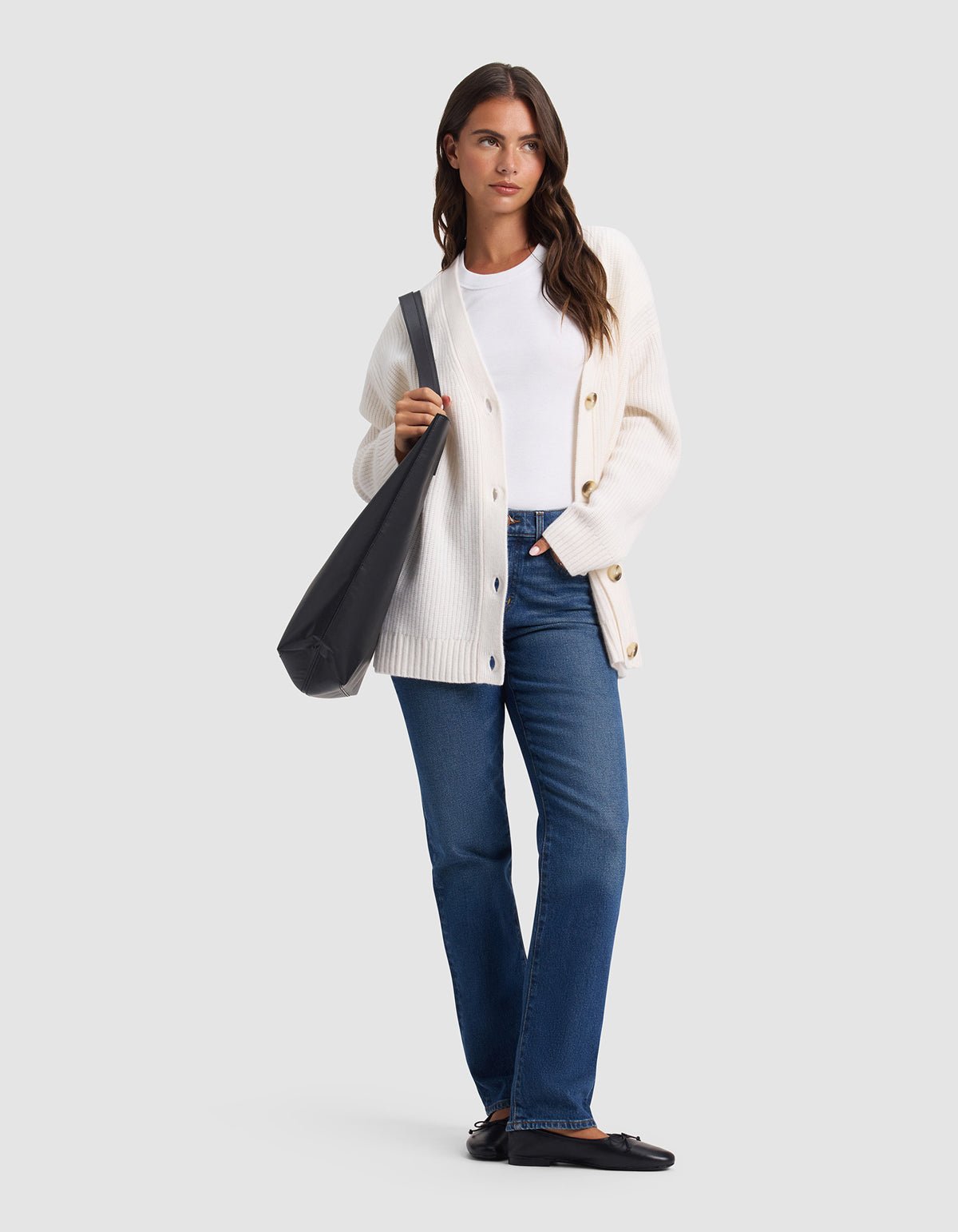 Oversized Sunday Cashmere Cardigan - Last Chance
