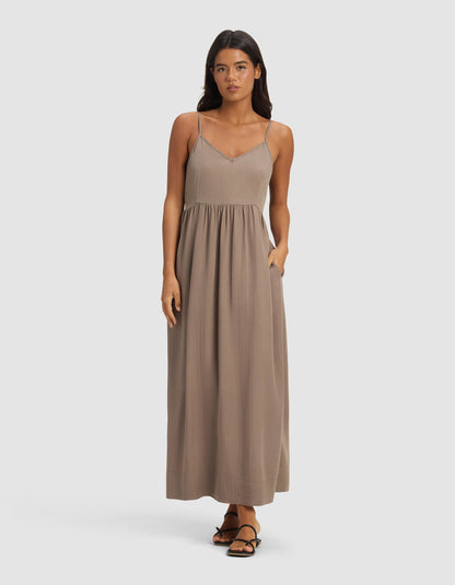 Women's Sunset Gathered Dress - Last Chance