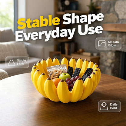 Creative Banana Shape Fruit Bowl