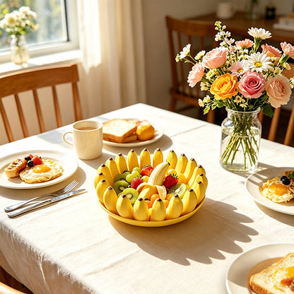 Creative Banana Shape Fruit Bowl